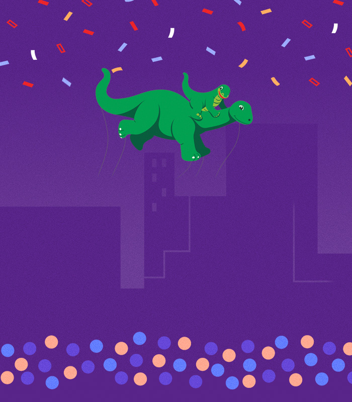 DINO at Macy's Thanksgiving Day Parade®