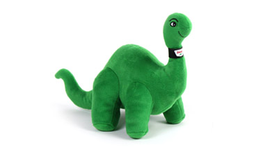 sinclair stuffed dinosaur