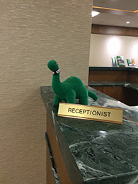 DINO at receptionist